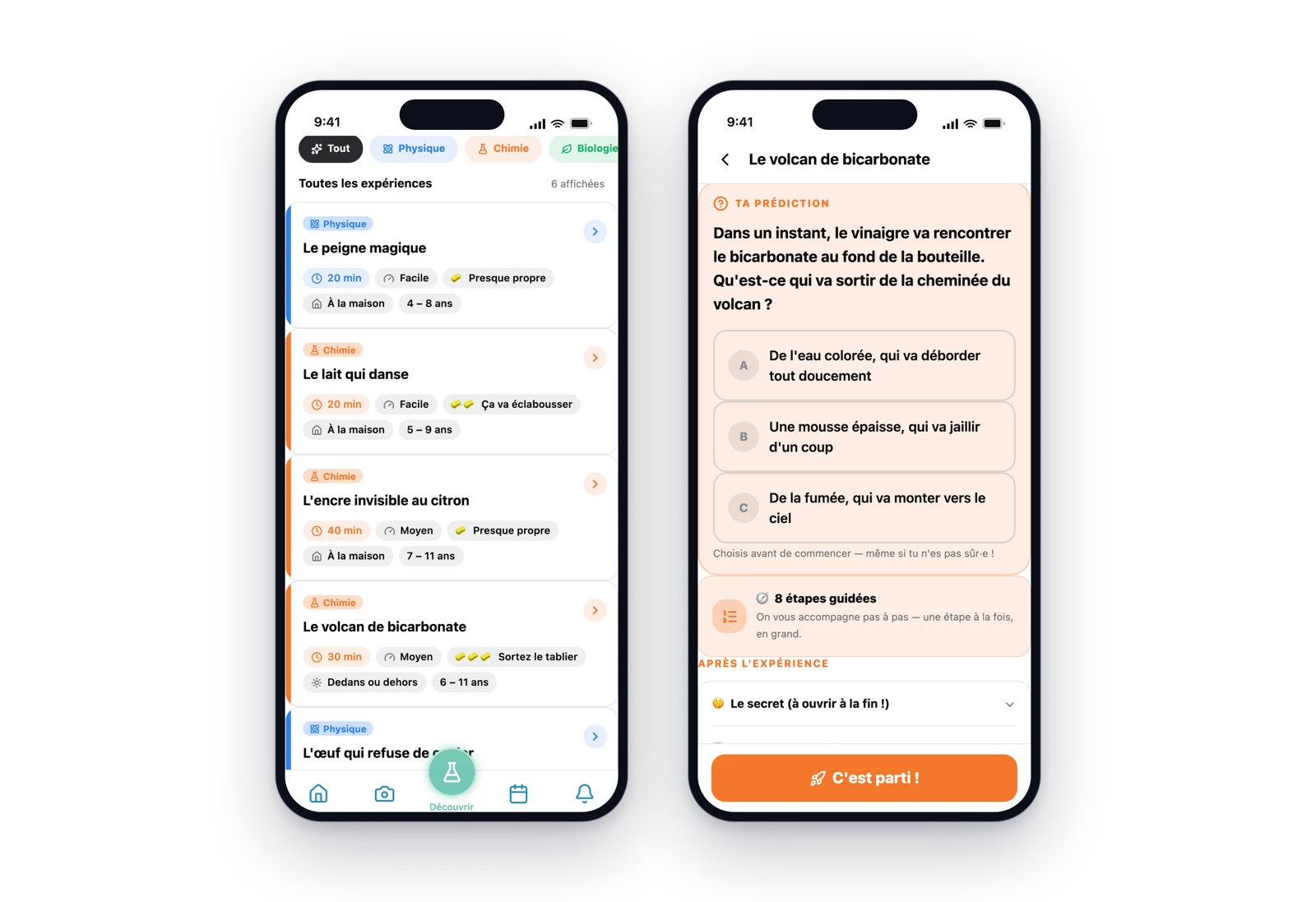 Aperçu — Découvrir — Expériences en Famille