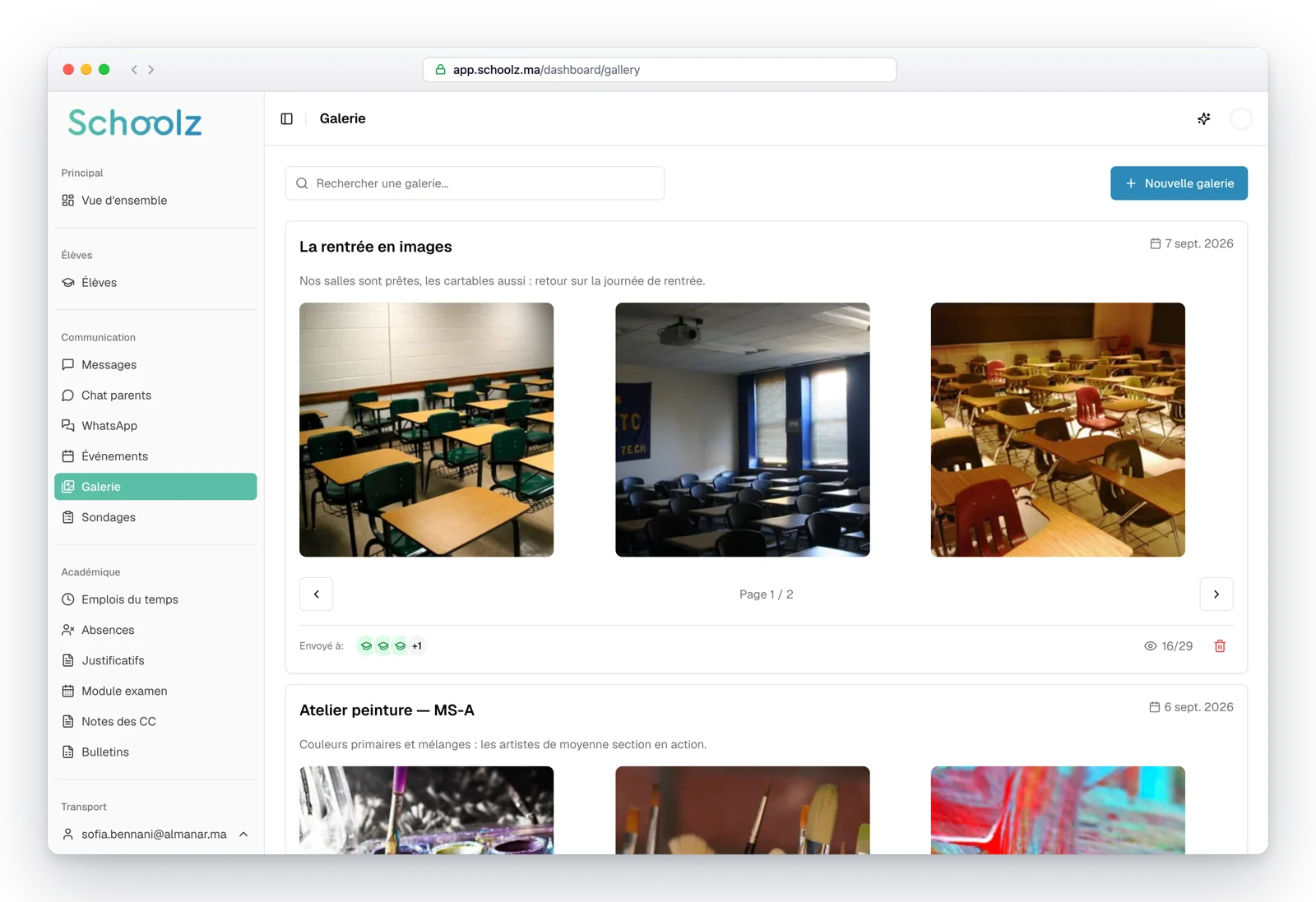 Aperçu — Galerie Photos/Vidéos